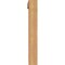 Ekena Millwork Funston Traditional Smooth Bracket w/ Offset Brace, Western Red Cedar, 5 1/2"W x 32"D x 40"H BKT0604X32X40FST01SWR - alternate 3